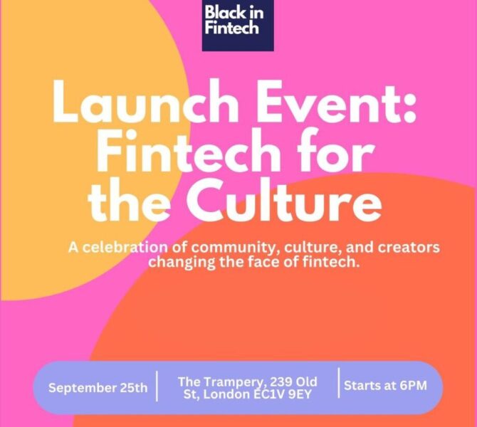 The official launch event of Black in Fintech