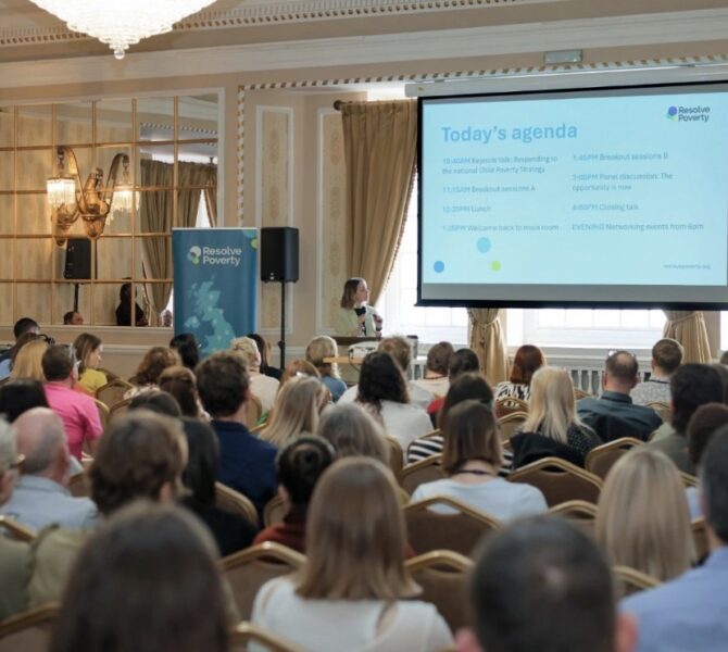 Guest speaker at the Resolve Poverty Annual Conference 2026