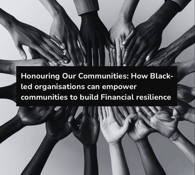 How Black-led organisations can empower communities to build financial resilience